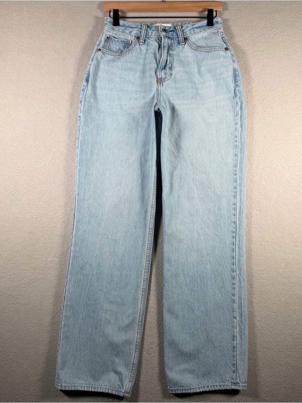 Abercrombie The Loose High Rise 26 LONG Curve Love
